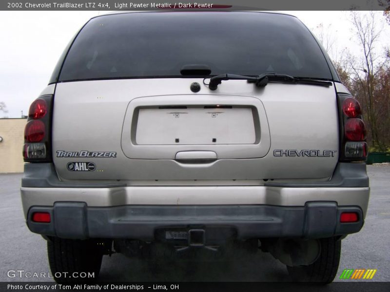 Light Pewter Metallic / Dark Pewter 2002 Chevrolet TrailBlazer LTZ 4x4