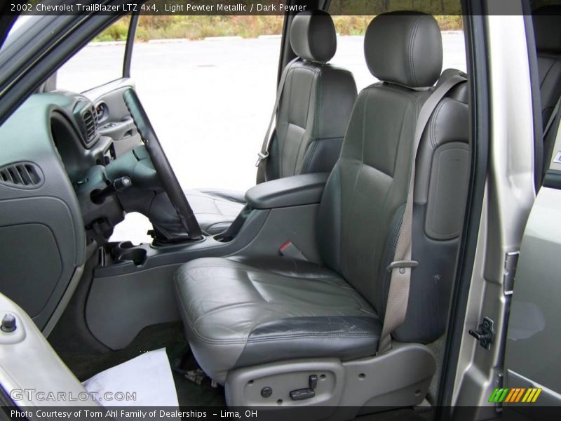 Light Pewter Metallic / Dark Pewter 2002 Chevrolet TrailBlazer LTZ 4x4