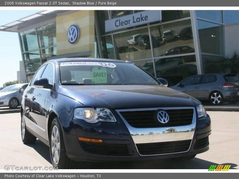 Shadow Blue / Pure Beige 2006 Volkswagen Passat 2.0T Sedan