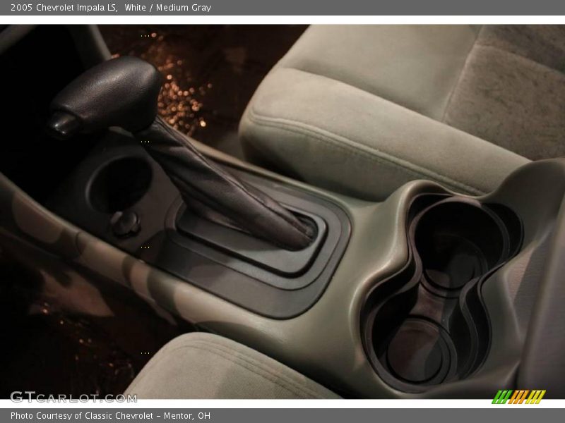 White / Medium Gray 2005 Chevrolet Impala LS