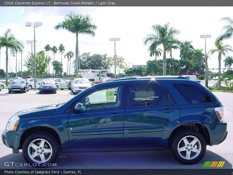 Bermuda Green Metallic / Light Gray 2006 Chevrolet Equinox LT