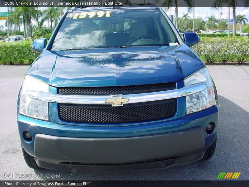 Bermuda Green Metallic / Light Gray 2006 Chevrolet Equinox LT