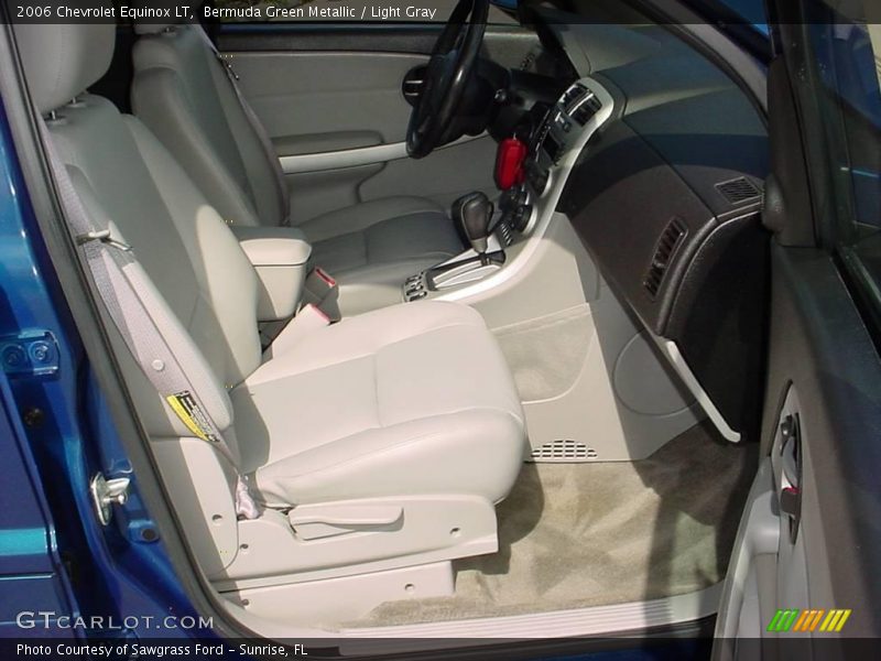 Bermuda Green Metallic / Light Gray 2006 Chevrolet Equinox LT