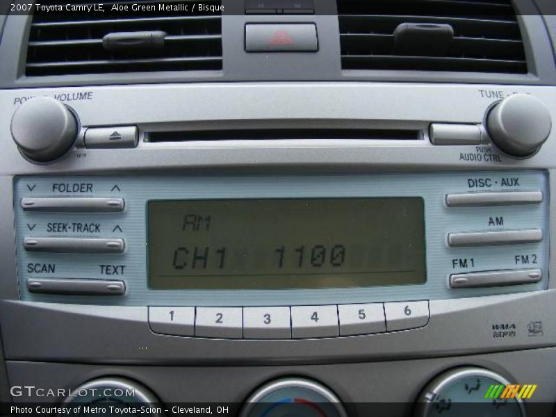 Aloe Green Metallic / Bisque 2007 Toyota Camry LE