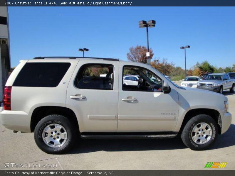 Gold Mist Metallic / Light Cashmere/Ebony 2007 Chevrolet Tahoe LT 4x4
