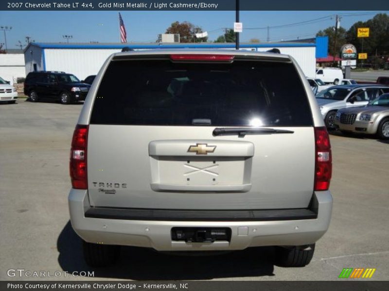 Gold Mist Metallic / Light Cashmere/Ebony 2007 Chevrolet Tahoe LT 4x4