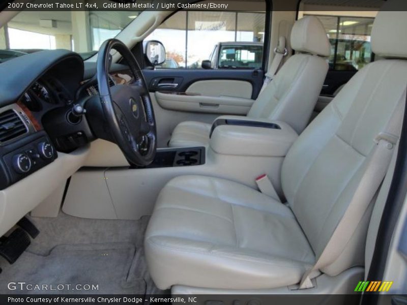 Gold Mist Metallic / Light Cashmere/Ebony 2007 Chevrolet Tahoe LT 4x4