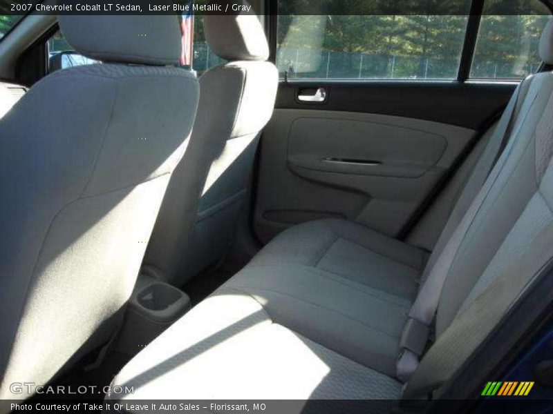 Laser Blue Metallic / Gray 2007 Chevrolet Cobalt LT Sedan