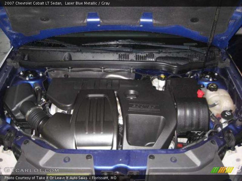 Laser Blue Metallic / Gray 2007 Chevrolet Cobalt LT Sedan