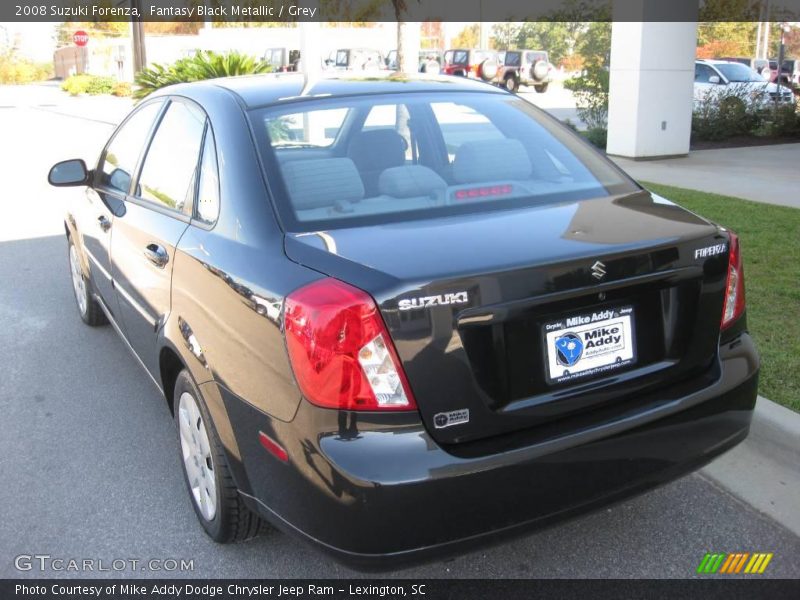 Fantasy Black Metallic / Grey 2008 Suzuki Forenza