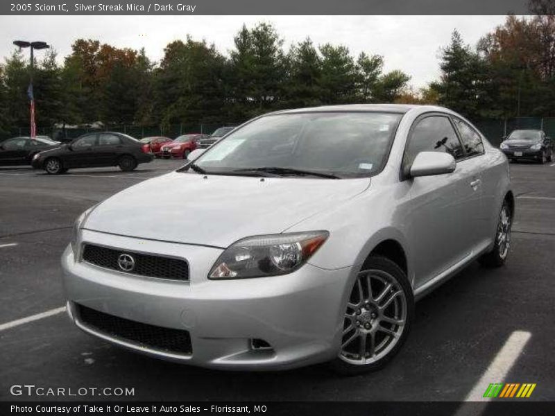 Silver Streak Mica / Dark Gray 2005 Scion tC