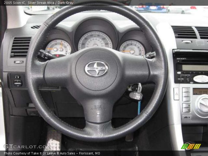 Silver Streak Mica / Dark Gray 2005 Scion tC