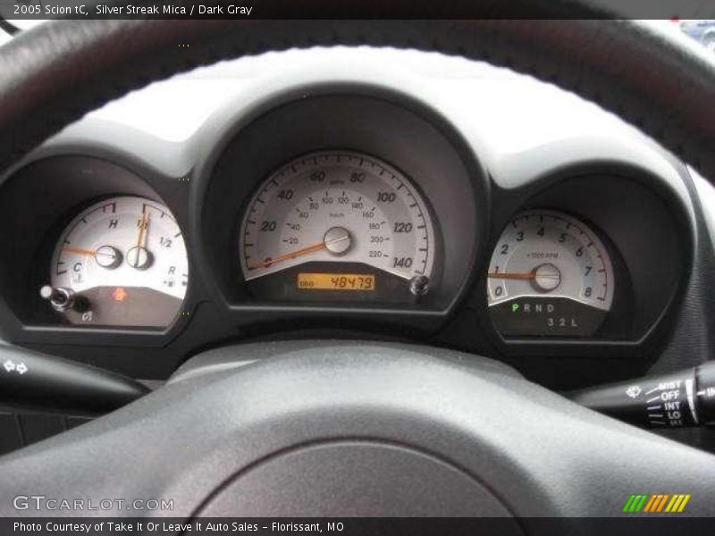 Silver Streak Mica / Dark Gray 2005 Scion tC