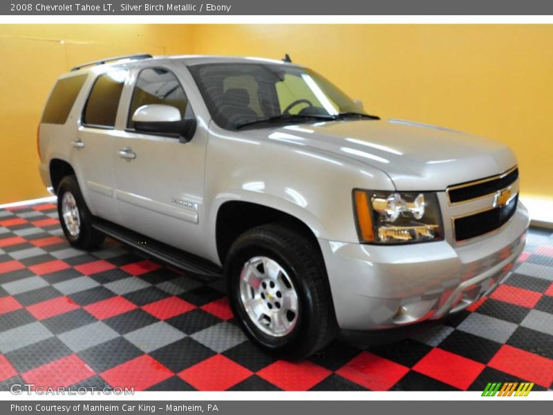 Silver Birch Metallic / Ebony 2008 Chevrolet Tahoe LT