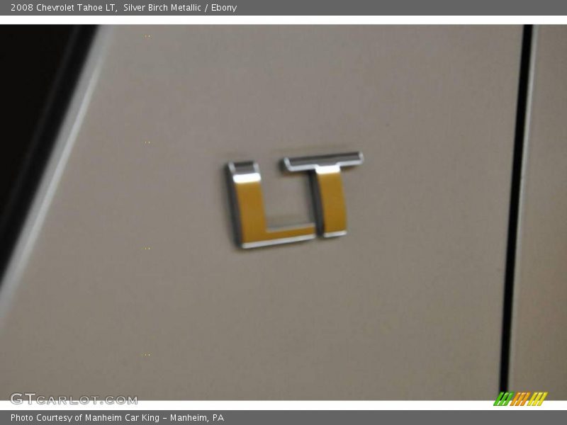 Silver Birch Metallic / Ebony 2008 Chevrolet Tahoe LT