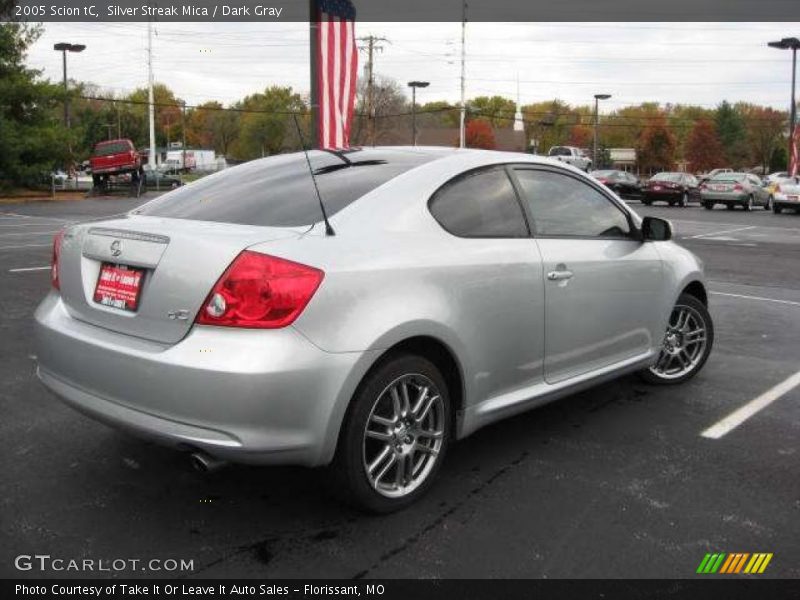 Silver Streak Mica / Dark Gray 2005 Scion tC