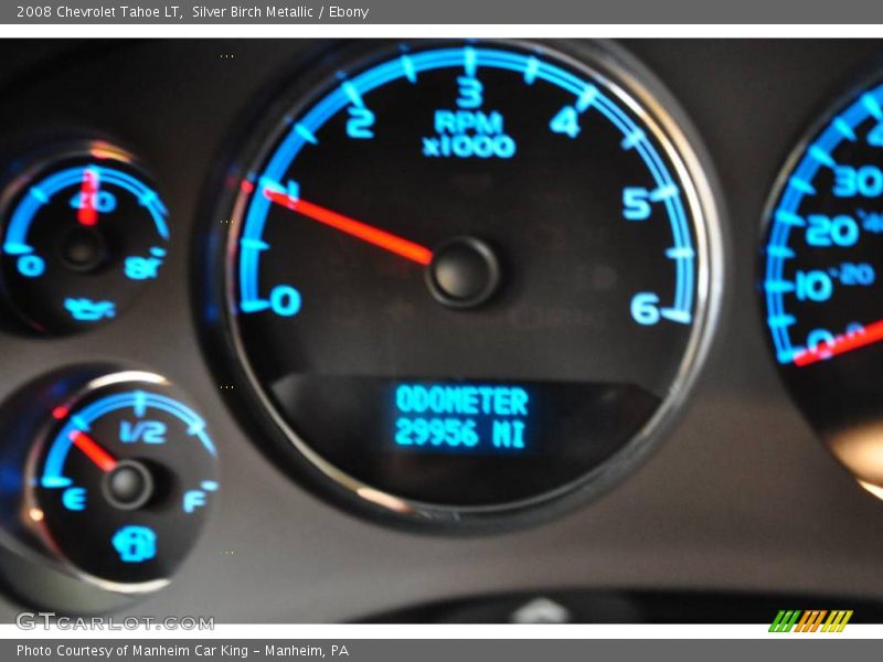 Silver Birch Metallic / Ebony 2008 Chevrolet Tahoe LT