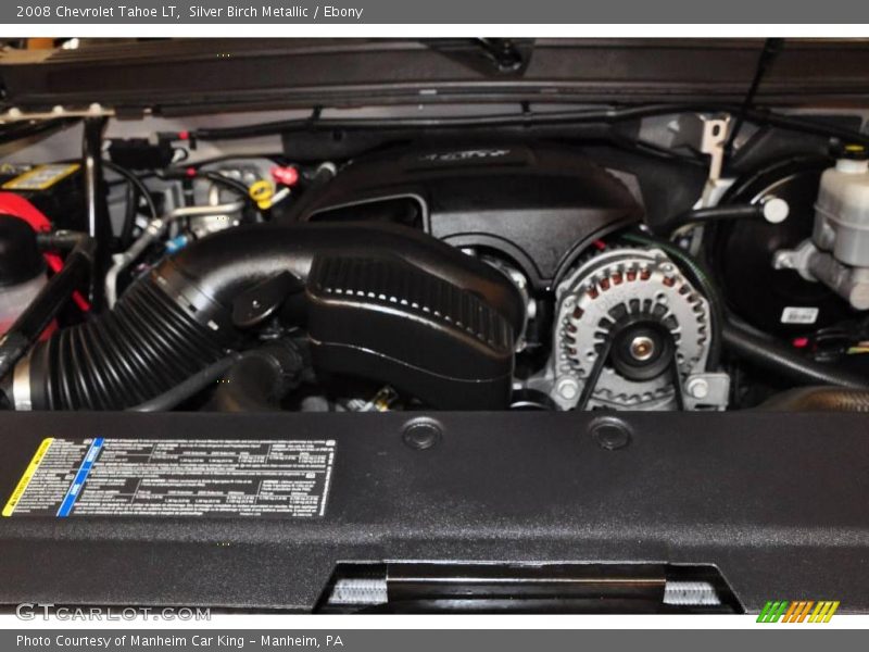 Silver Birch Metallic / Ebony 2008 Chevrolet Tahoe LT