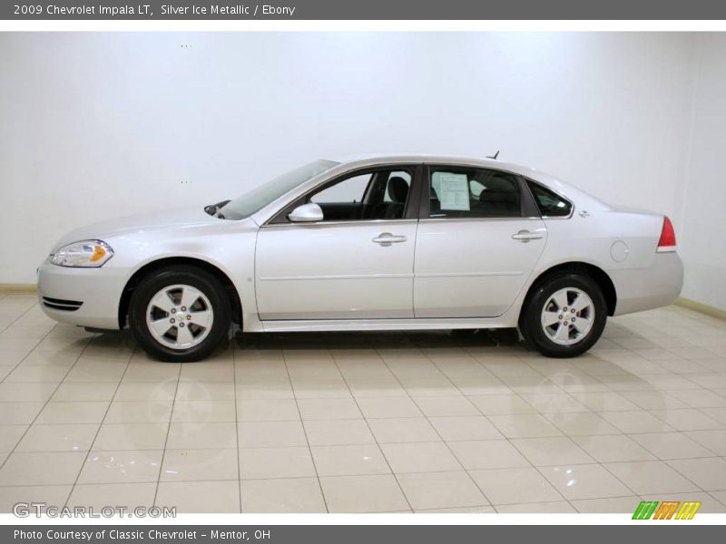 Silver Ice Metallic / Ebony 2009 Chevrolet Impala LT