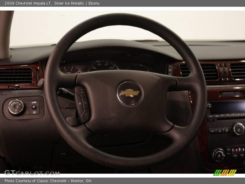 Silver Ice Metallic / Ebony 2009 Chevrolet Impala LT