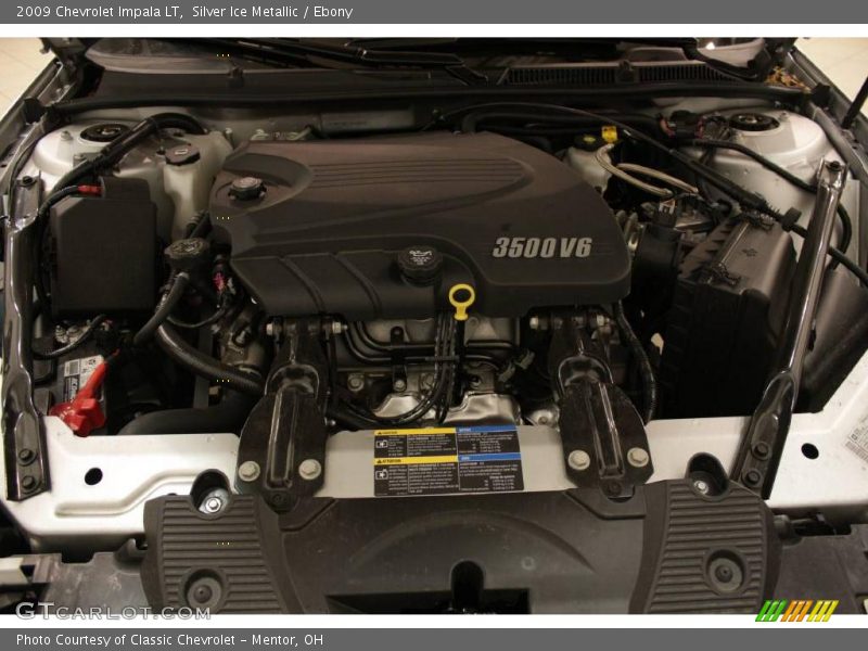 Silver Ice Metallic / Ebony 2009 Chevrolet Impala LT