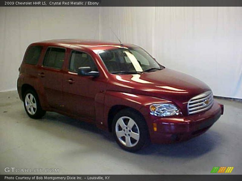 Crystal Red Metallic / Ebony 2009 Chevrolet HHR LS