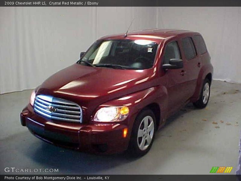 Crystal Red Metallic / Ebony 2009 Chevrolet HHR LS