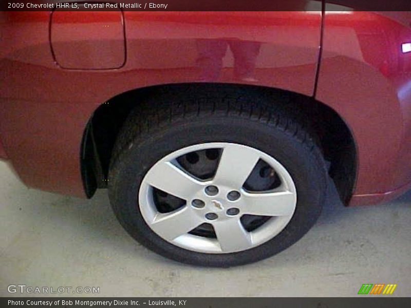 Crystal Red Metallic / Ebony 2009 Chevrolet HHR LS