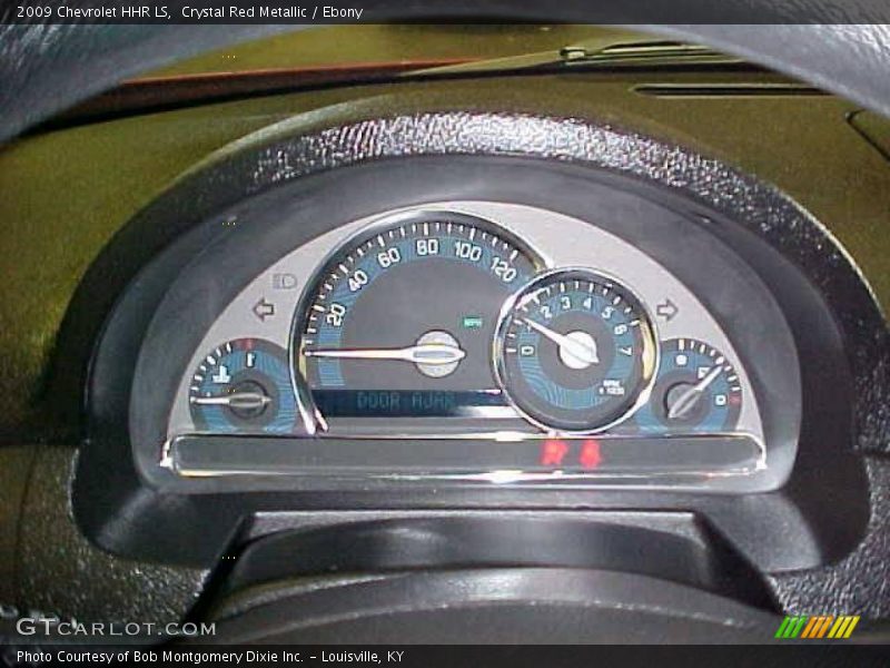 Crystal Red Metallic / Ebony 2009 Chevrolet HHR LS