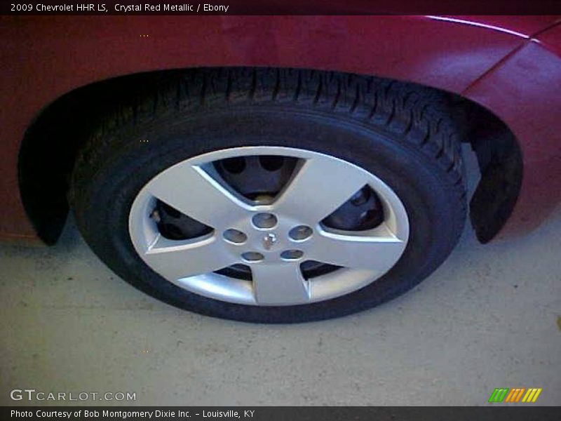 Crystal Red Metallic / Ebony 2009 Chevrolet HHR LS