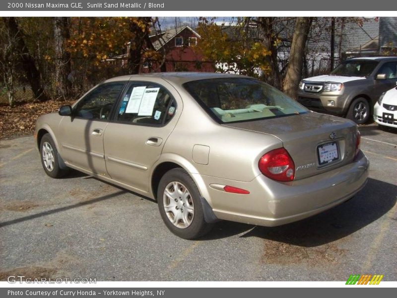 Sunlit Sand Metallic / Blond 2000 Nissan Maxima GLE