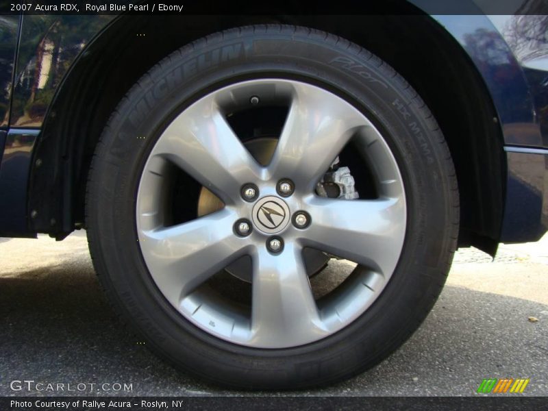 Royal Blue Pearl / Ebony 2007 Acura RDX