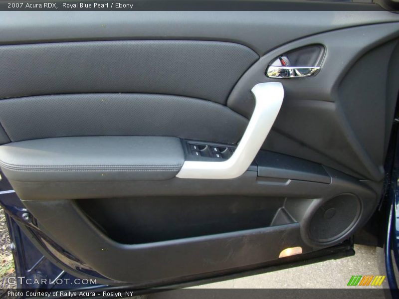 Royal Blue Pearl / Ebony 2007 Acura RDX