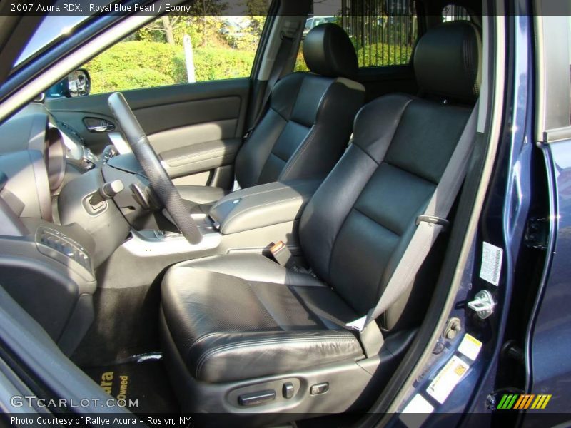 Royal Blue Pearl / Ebony 2007 Acura RDX