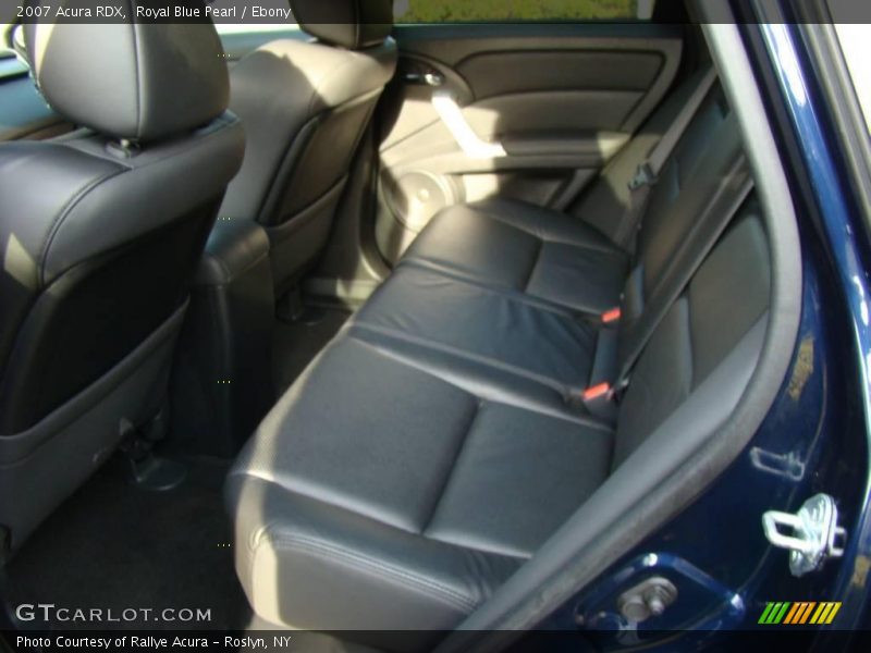 Royal Blue Pearl / Ebony 2007 Acura RDX