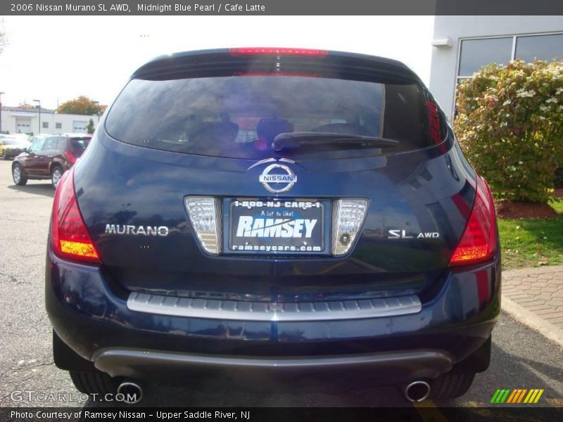 Midnight Blue Pearl / Cafe Latte 2006 Nissan Murano SL AWD