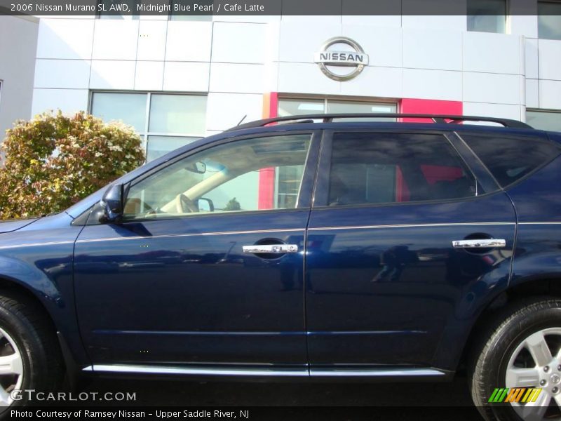Midnight Blue Pearl / Cafe Latte 2006 Nissan Murano SL AWD