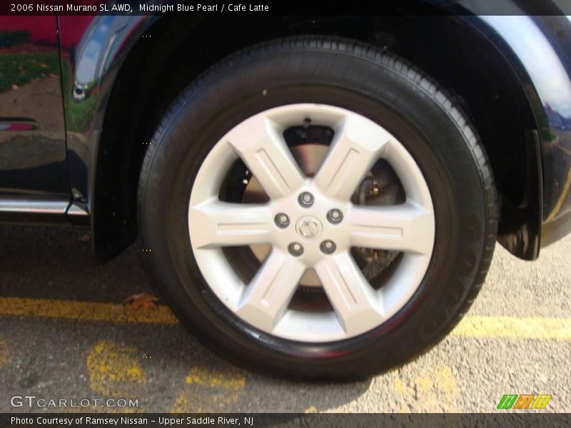 Midnight Blue Pearl / Cafe Latte 2006 Nissan Murano SL AWD