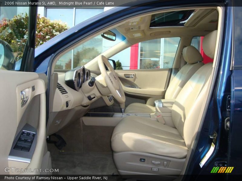 Midnight Blue Pearl / Cafe Latte 2006 Nissan Murano SL AWD
