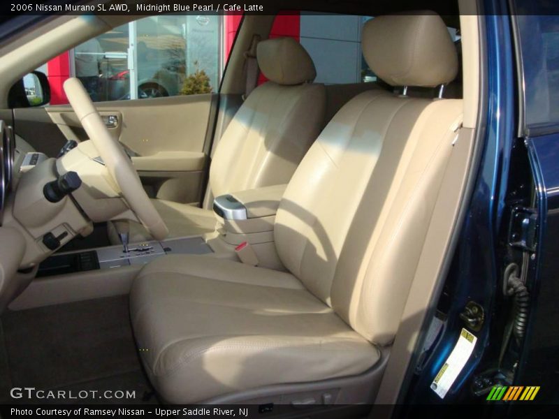 Midnight Blue Pearl / Cafe Latte 2006 Nissan Murano SL AWD