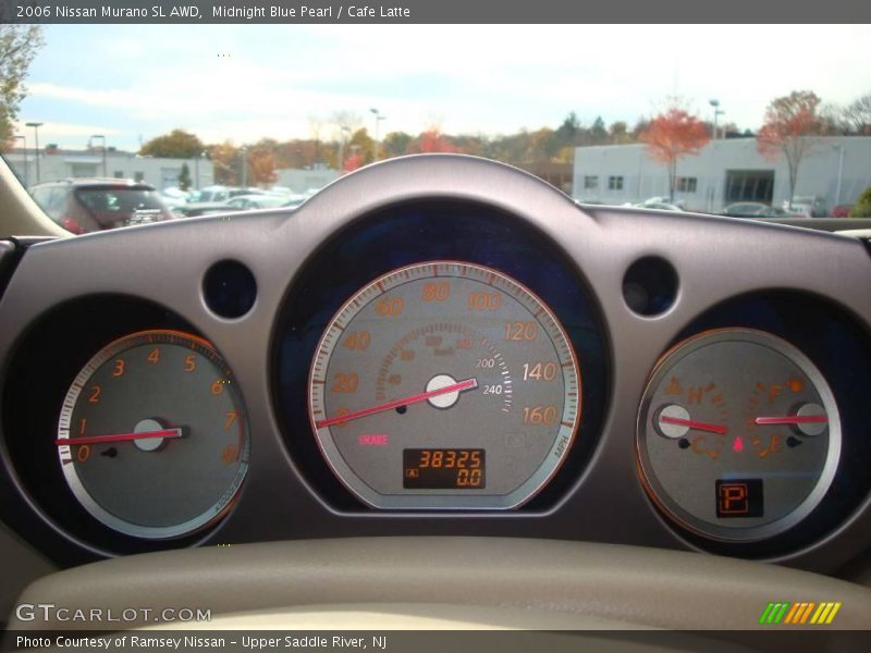Midnight Blue Pearl / Cafe Latte 2006 Nissan Murano SL AWD