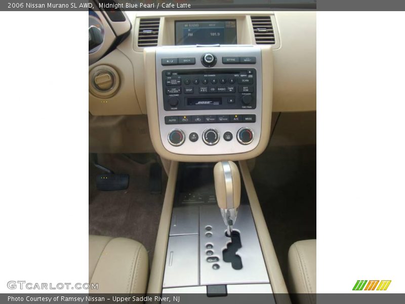 Midnight Blue Pearl / Cafe Latte 2006 Nissan Murano SL AWD