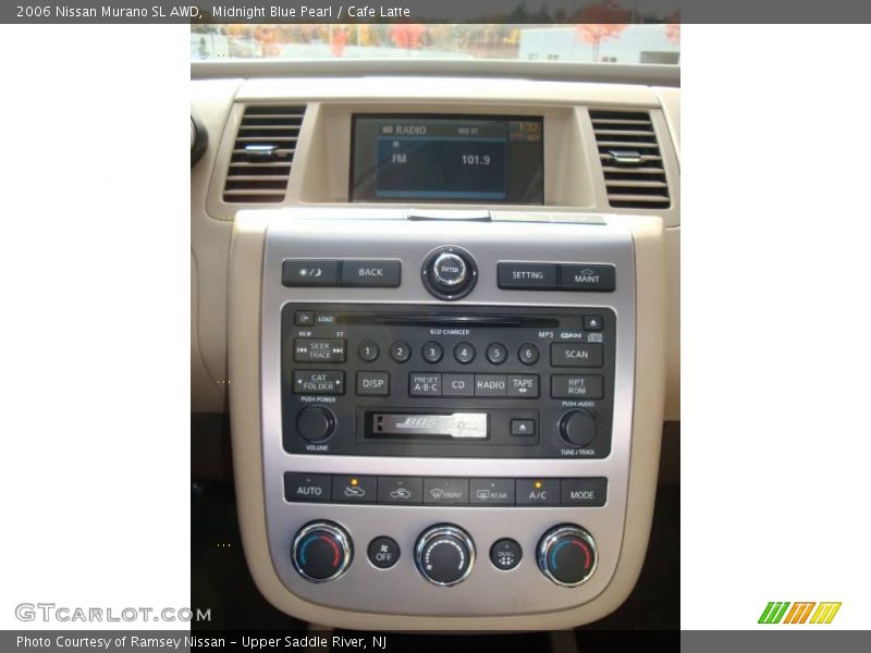 Midnight Blue Pearl / Cafe Latte 2006 Nissan Murano SL AWD