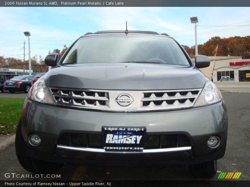 Platinum Pearl Metallic / Cafe Latte 2006 Nissan Murano SL AWD