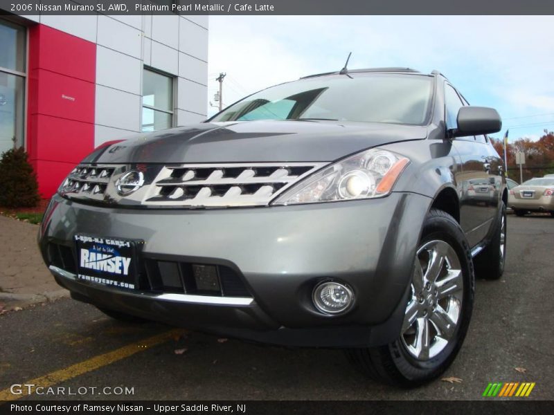 Platinum Pearl Metallic / Cafe Latte 2006 Nissan Murano SL AWD