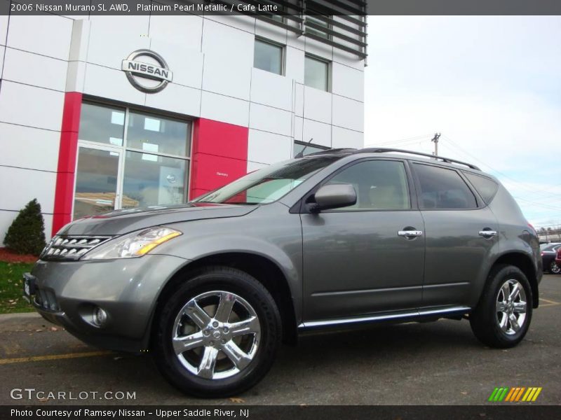 Platinum Pearl Metallic / Cafe Latte 2006 Nissan Murano SL AWD