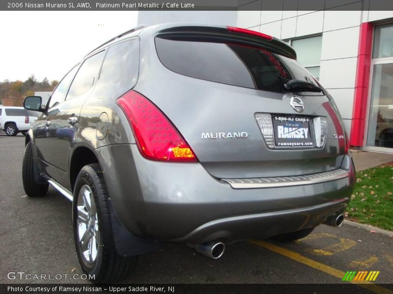 Platinum Pearl Metallic / Cafe Latte 2006 Nissan Murano SL AWD