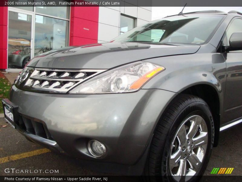 Platinum Pearl Metallic / Cafe Latte 2006 Nissan Murano SL AWD
