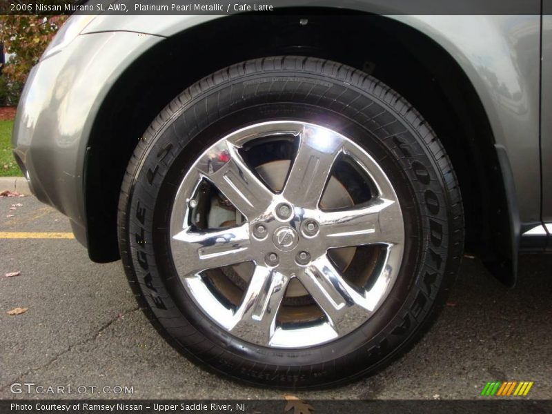 Platinum Pearl Metallic / Cafe Latte 2006 Nissan Murano SL AWD