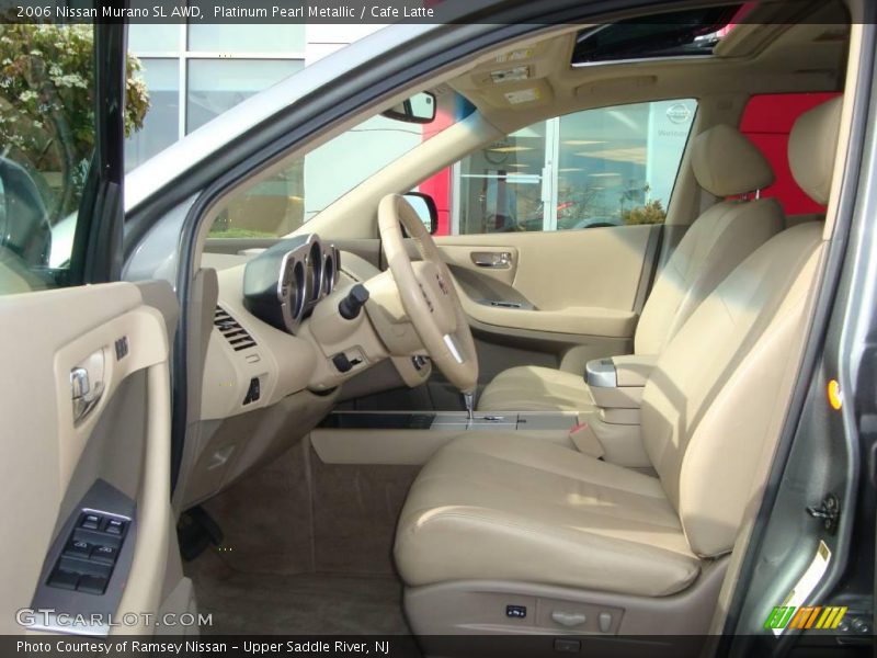 Platinum Pearl Metallic / Cafe Latte 2006 Nissan Murano SL AWD